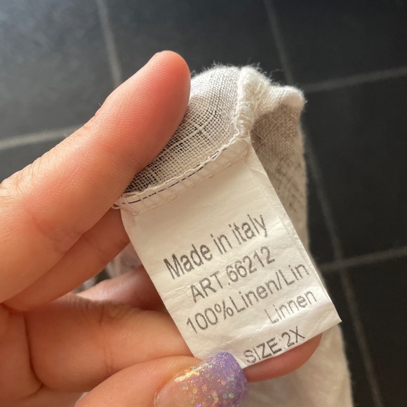 🌿100% Linen Bird of Paradise Dress🌿 - Picture 5 of 10